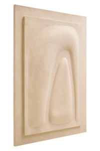 Astratto 3D Cream Wall Art