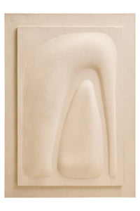 Astratto 3D Cream Wall Art