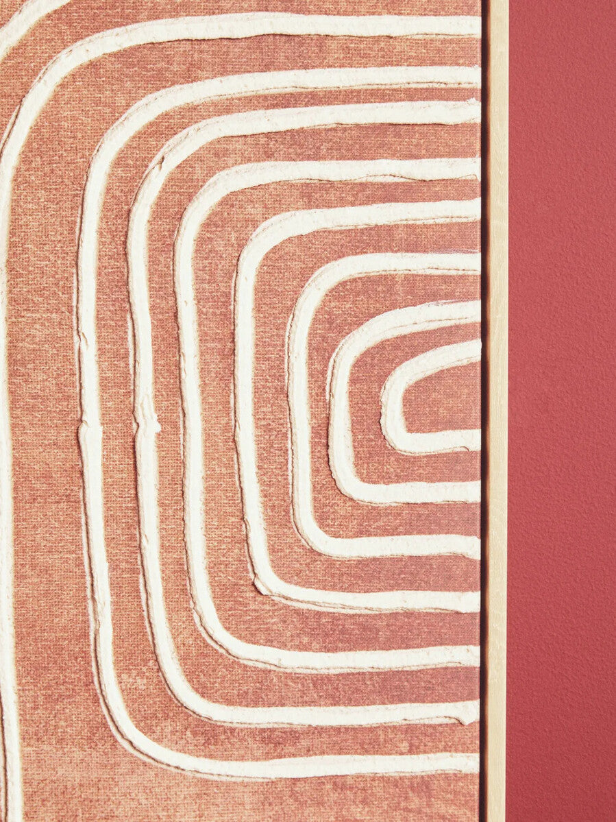 Astratto Textured Wall Art in Earthy Tones