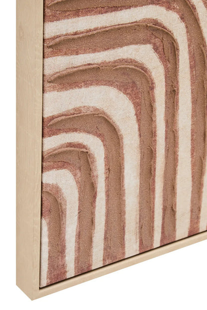 Astratto Textured Wall Art in Earthy Tones