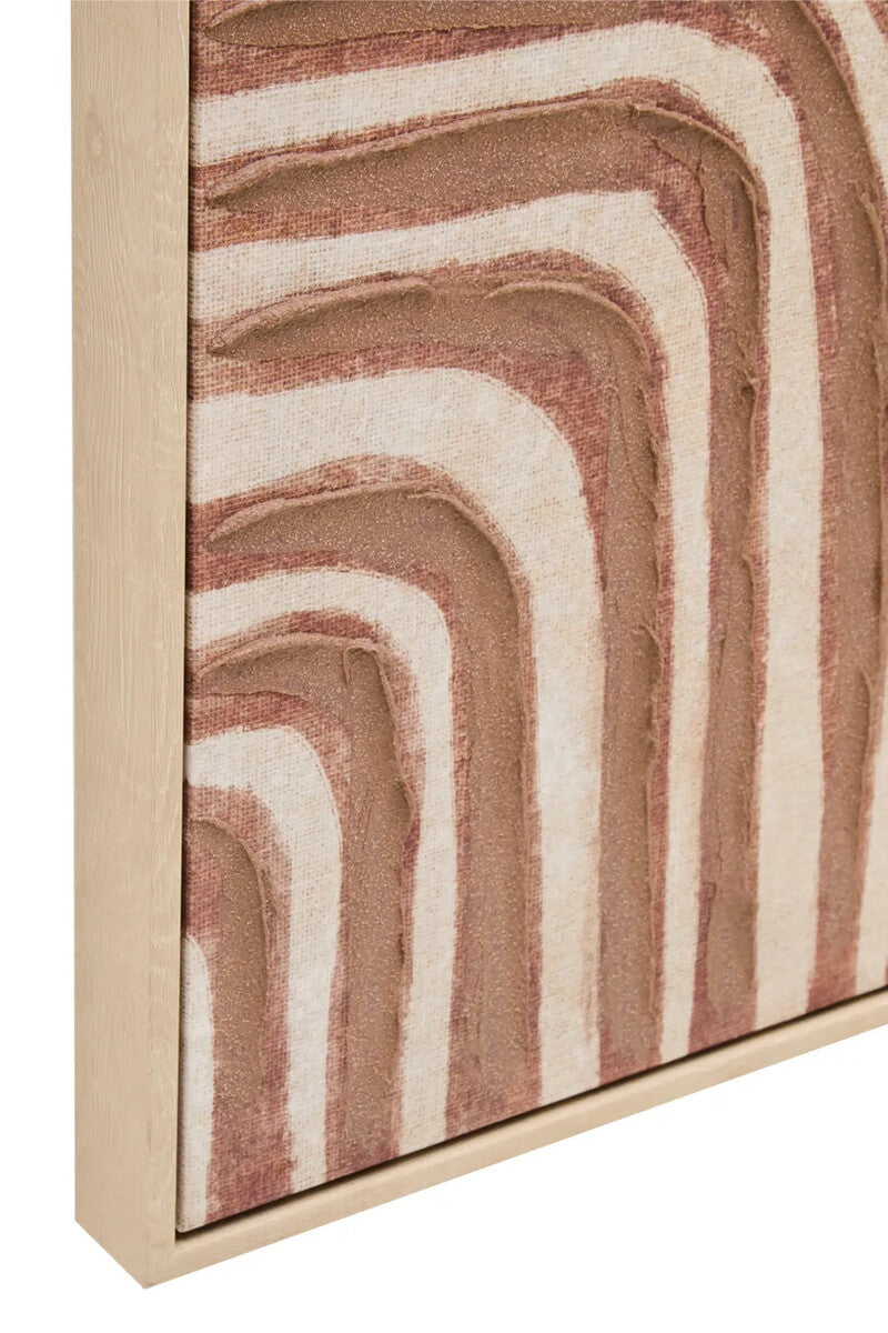 Astratto Textured Wall Art in Earthy Tones