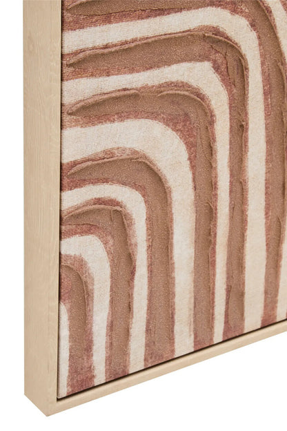 Astratto Textured Wall Art in Earthy Tones