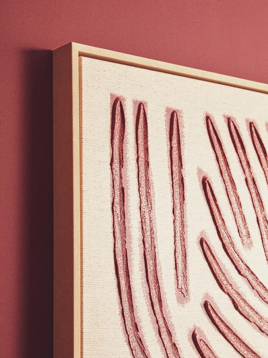 Astratto Textured Linear Abstract Wall Art