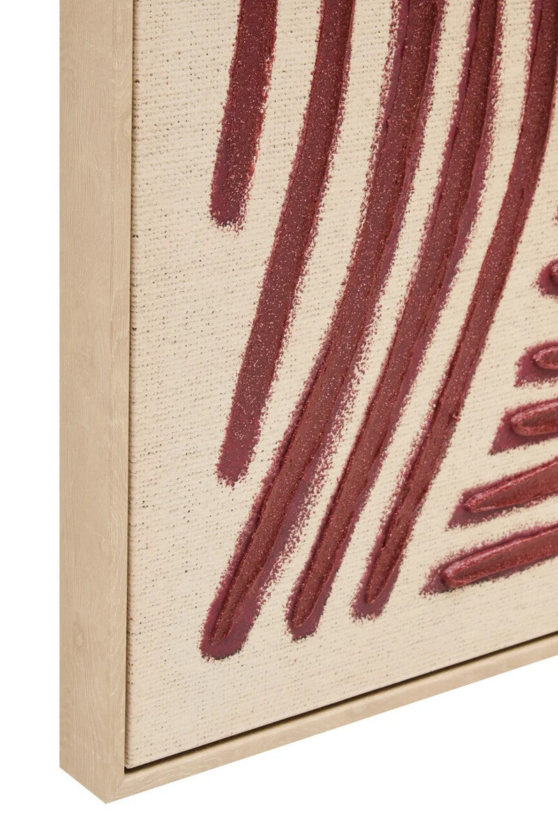 Astratto Textured Linear Abstract Wall Art