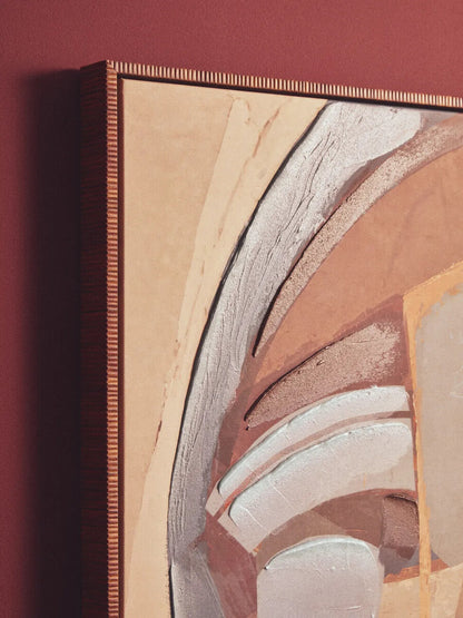 Astratto Textured Abstract Face Wall Art