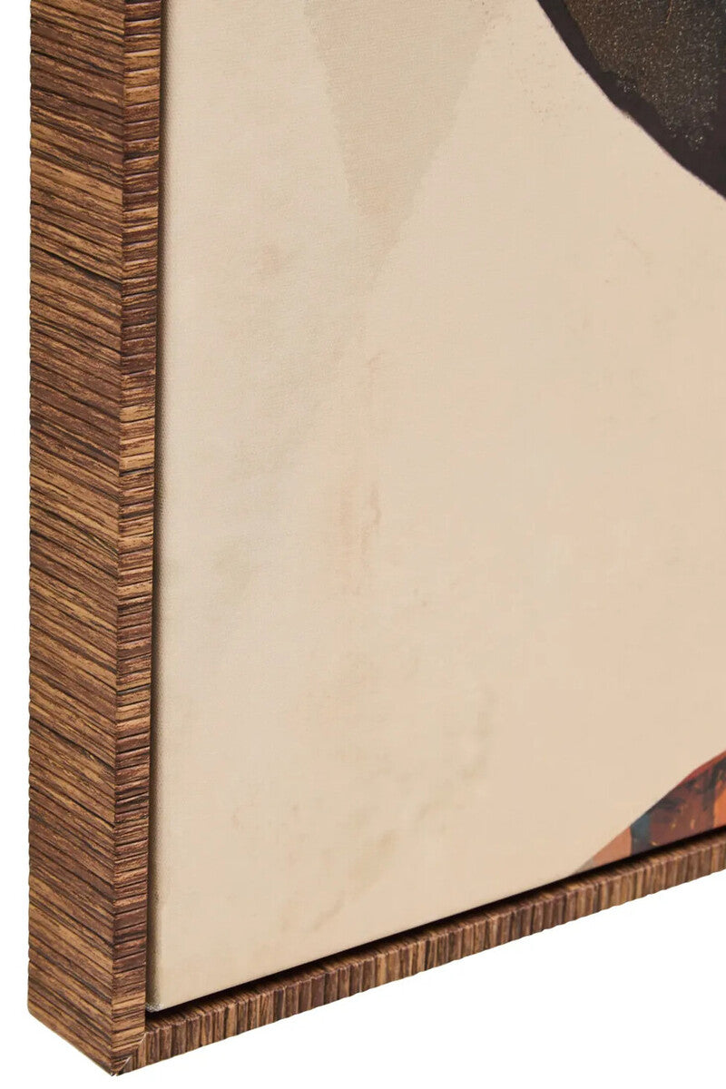 Astratto Textured Abstract Face Wall Art