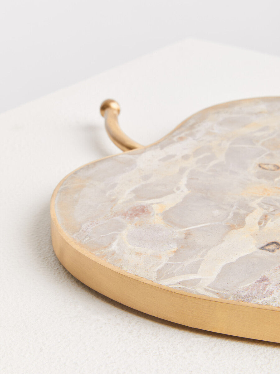 Organico Apple Shaped Marble Board - Image 6
