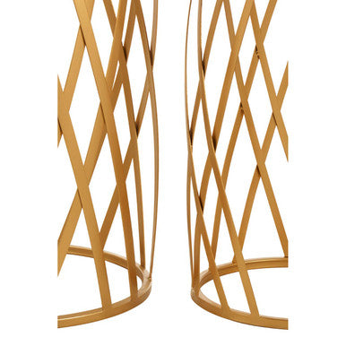 Avantis Set Of 2 Cross Design Nesting Tables