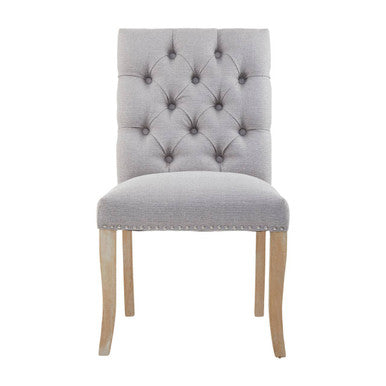 Kensington Townhouse Grey Linen Dining Chair