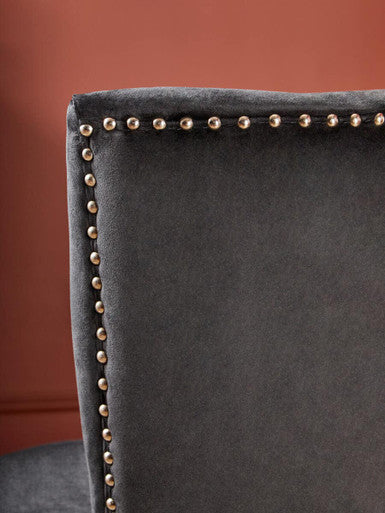 Kensington Townhouse Black Winged Dining Chair