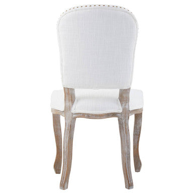Kensington Townhouse Ivory Linen Dining Chair
