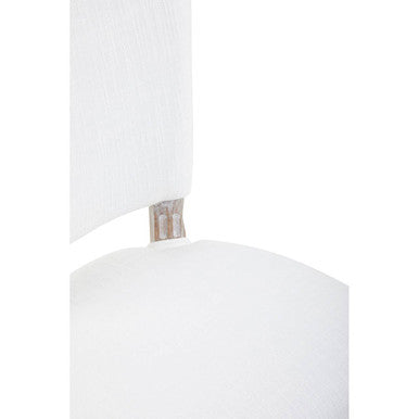 Kensington Townhouse Ivory Linen Dining Chair