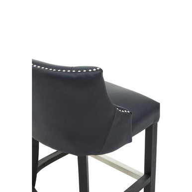 Kensington Townhouse Black Hevea Bar Chair