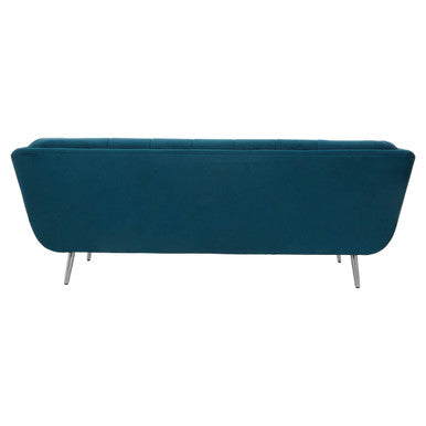 3 Seater Green Fabric Sofa, Sabine - Image 5
