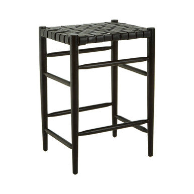 Kendari Barstool with Black Leather Strap