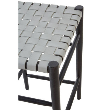 Kendari Leather Bar Stool