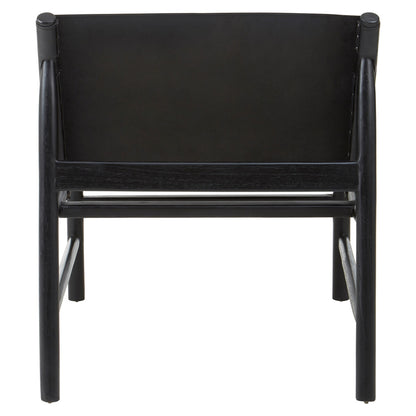 Kendari Chair with Black Leather