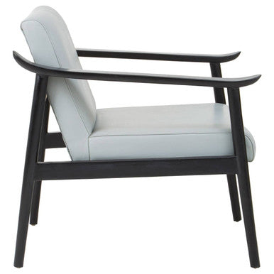 Kendari Grey leather Chair