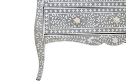 Fusion 2 Drawer Chest with Mother of Pearl Inlay