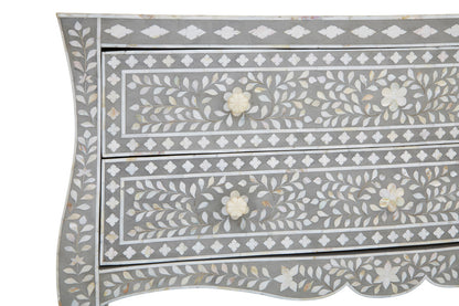 Fusion 2 Drawer Chest with Mother of Pearl Inlay