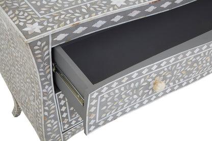 Fusion Chest of 2 Drawers with Mother of Pearl Inlay