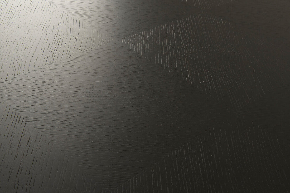 Diamond Dining Table with Oak Veneer Top