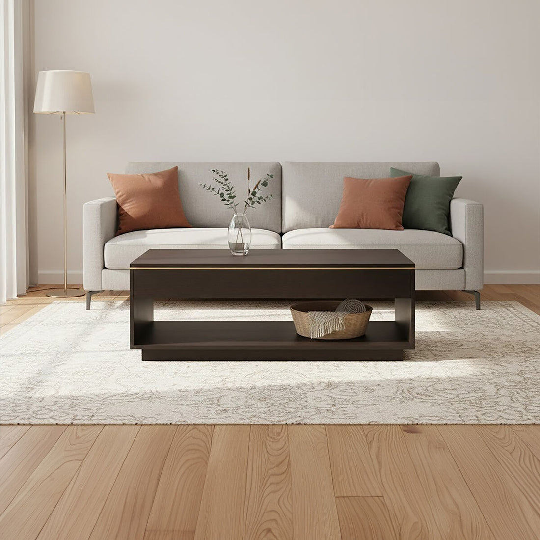 Diamond Oak Veneer Coffee Table
