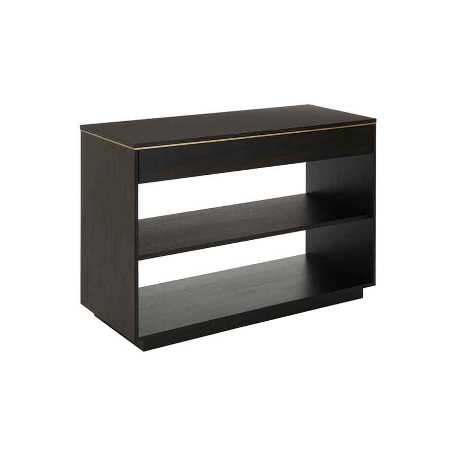 Diamond Oak Veneer Console Table.