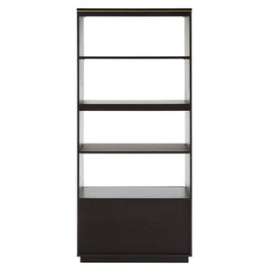 Diamond Oak Veneer Shelf Unit