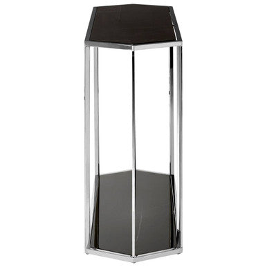 Piermount Silver Frame Console Table