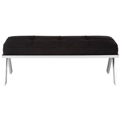 Piermount Silver Finish Bench