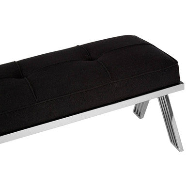 Piermount Silver Finish Bench