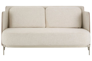 Piermount Ivory and Mink 2 Seater Sofa