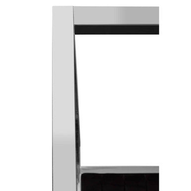 Piermount Black Velvet 4 Poster King Bed