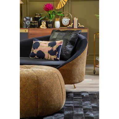 Manhattan Leopard Print Pouffe - Image 5