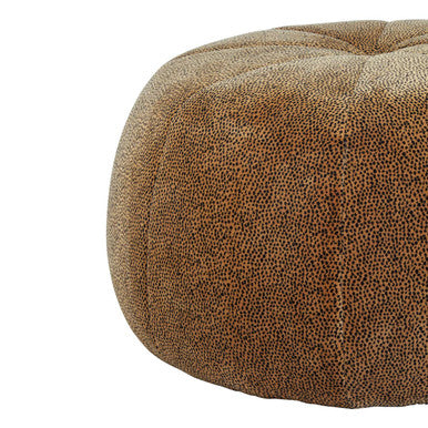 Manhattan Leopard Print Pouffe - Image 8