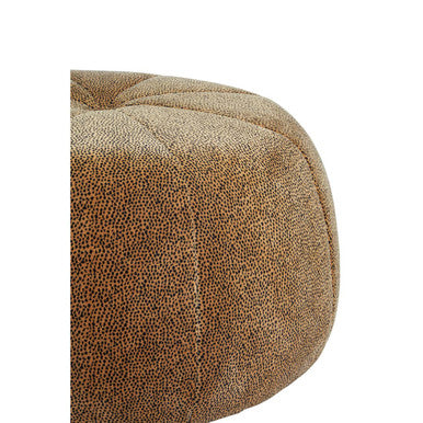 Manhattan Leopard Print Pouffe - Image 9