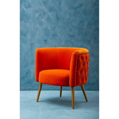 Manhattan Orange Tub Chair - Image 4