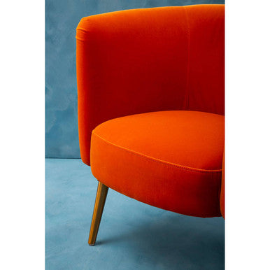 Manhattan Orange Tub Chair - Image 6