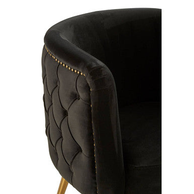 Manhattan Black Tub Chair - Image 6