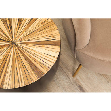 Manhattan Mink Velvet Armchair