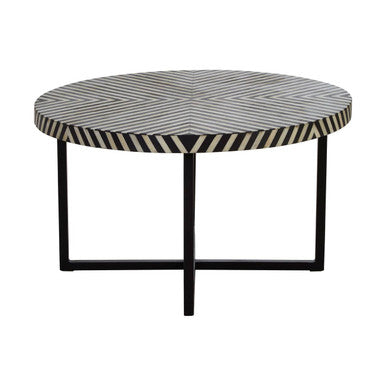 Boho Cross Base Coffee Table