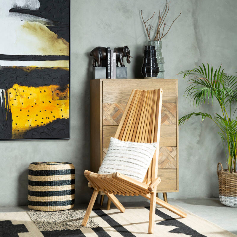 Manado Wooden Lounge Chair