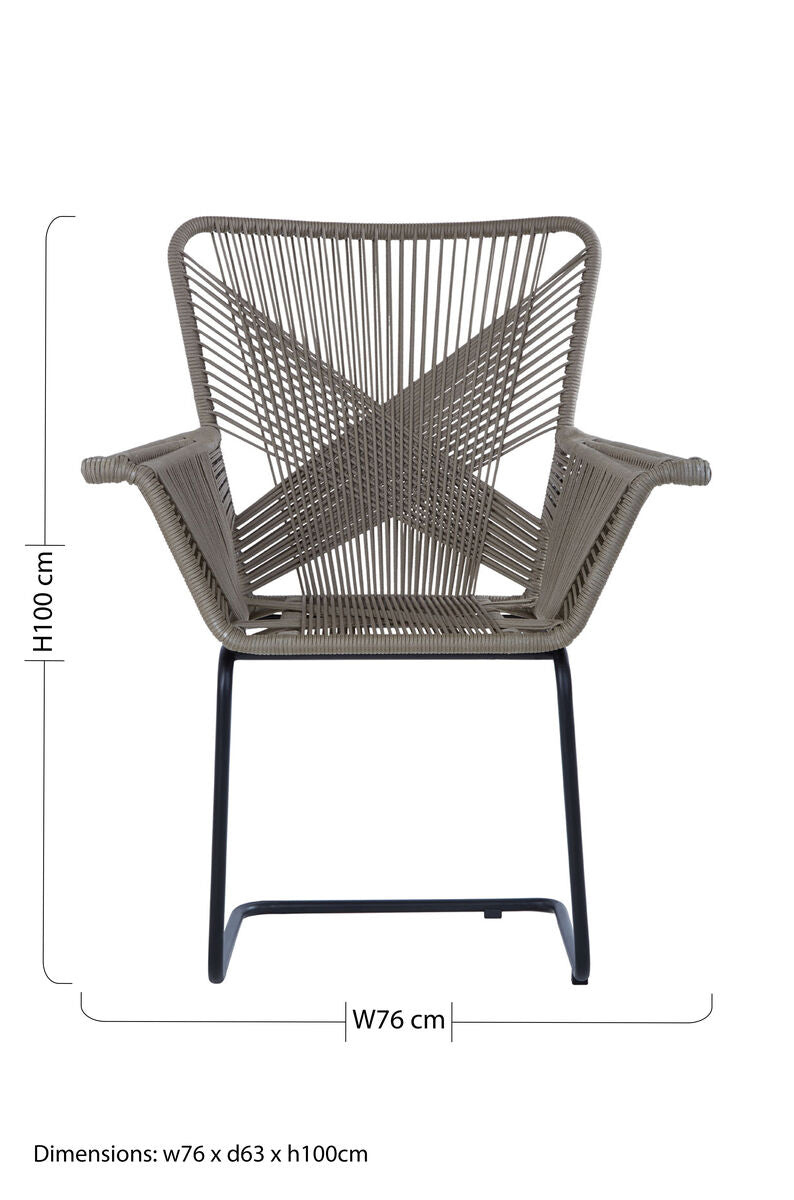 Manado Rattan Effect Chair