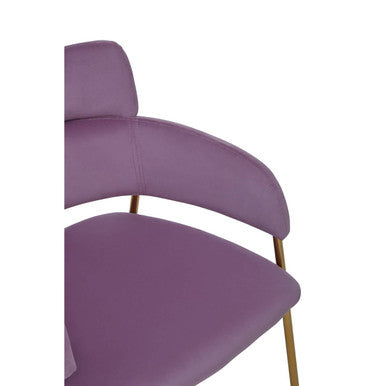 Tamzin Pink Velvet Dining Chair