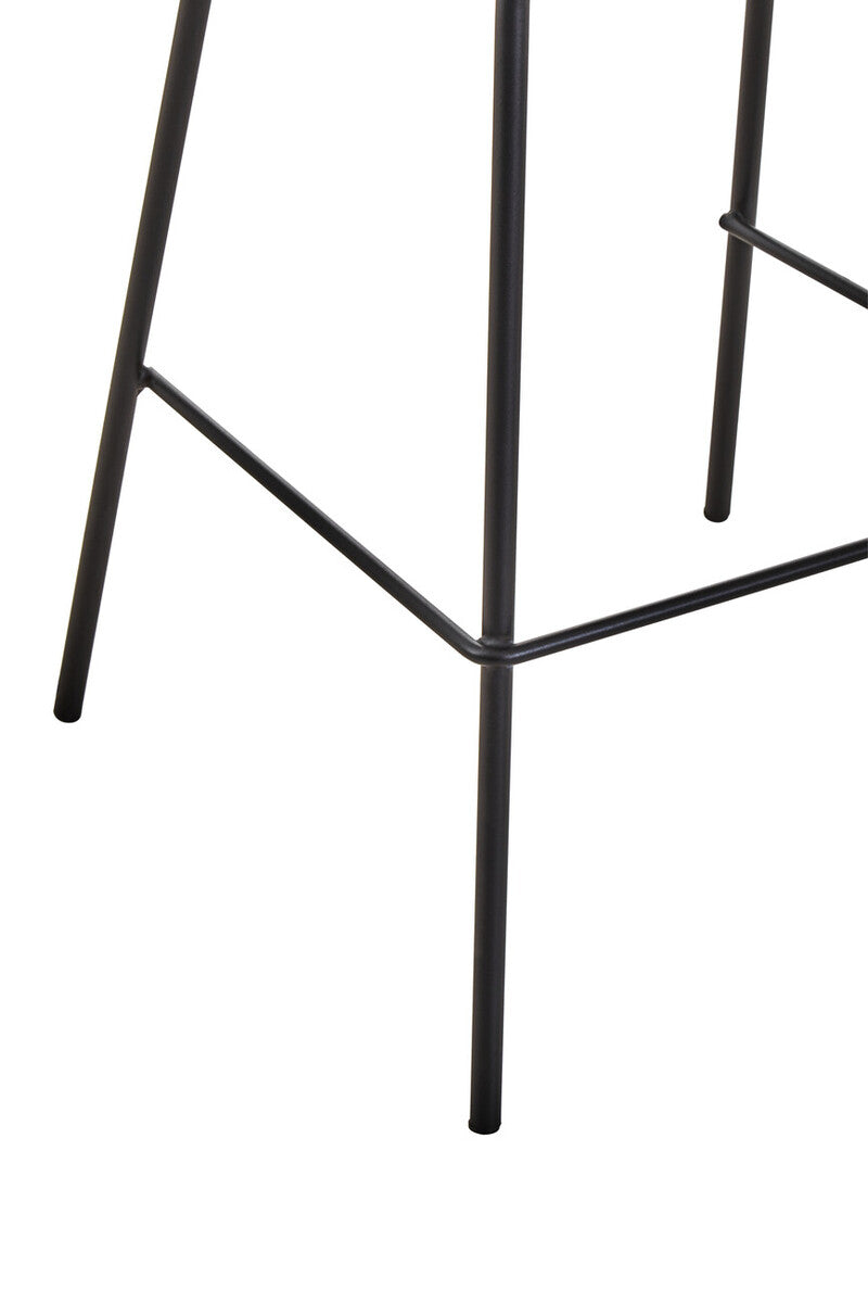 Tamzin Brown Faux Leather Bar Chair