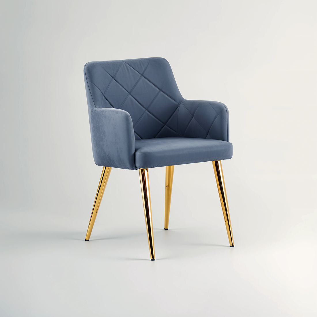 Tamzin Dark Grey Angular Dining Chair