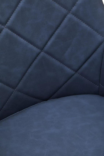 Tamzin Dark Grey And Chrome Dining Chair