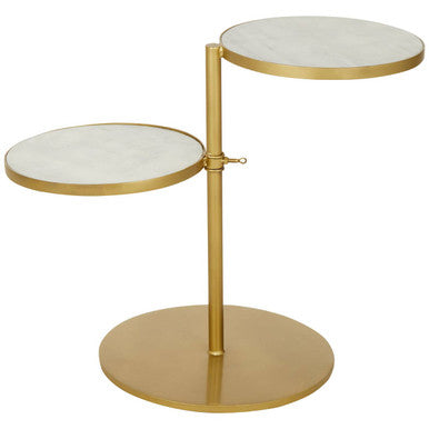 Rabia 2 Shelves Side Table