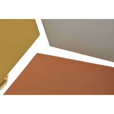 Rabia Nest Of 3 Hexagonal Side Table